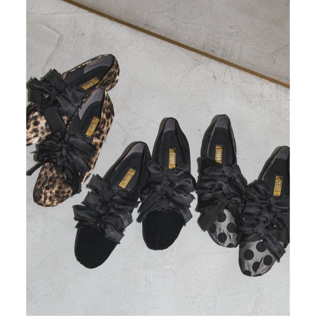 ルタロン（LE TALON）/《追加》GRISEサテンリボンバレリーナ