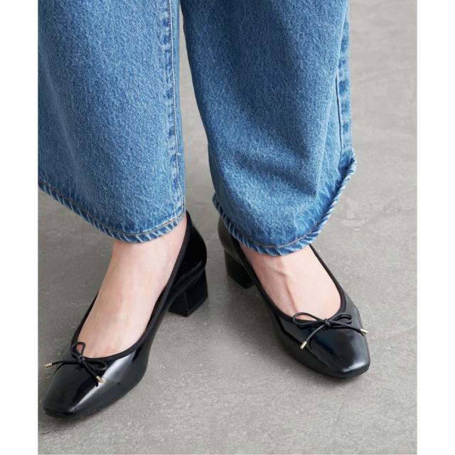 ルタロン（LE TALON）/《追加》3．5cmスクエアバレエパンプス