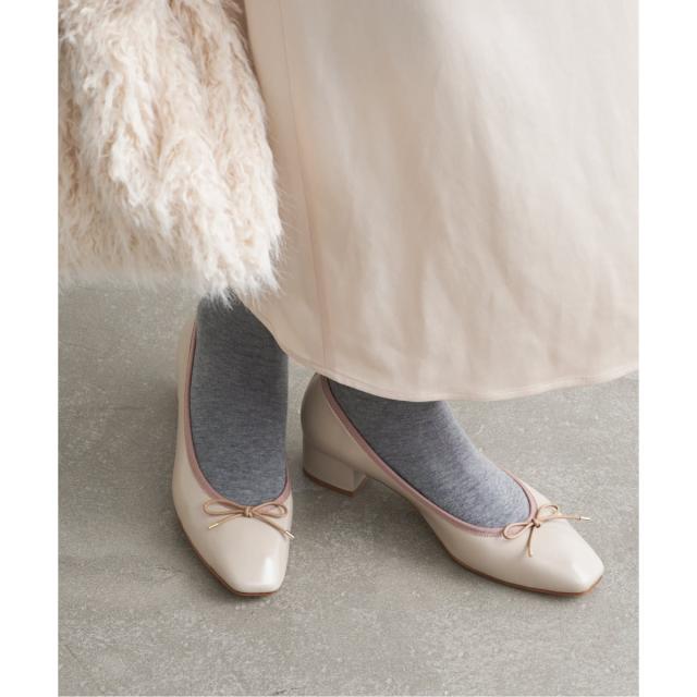 ルタロン（LE TALON）/《追加》3．5cmスクエアバレエパンプス
