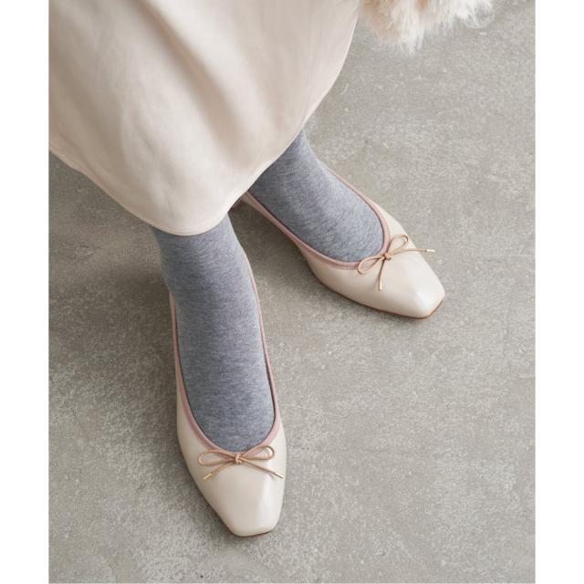 ルタロン（LE TALON）/《追加》3．5cmスクエアバレエパンプス