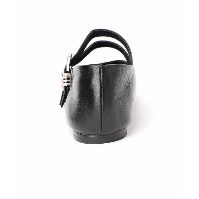 ルタロン（LE TALON）/GRISEレザーWストラップメリージェーンの通販は