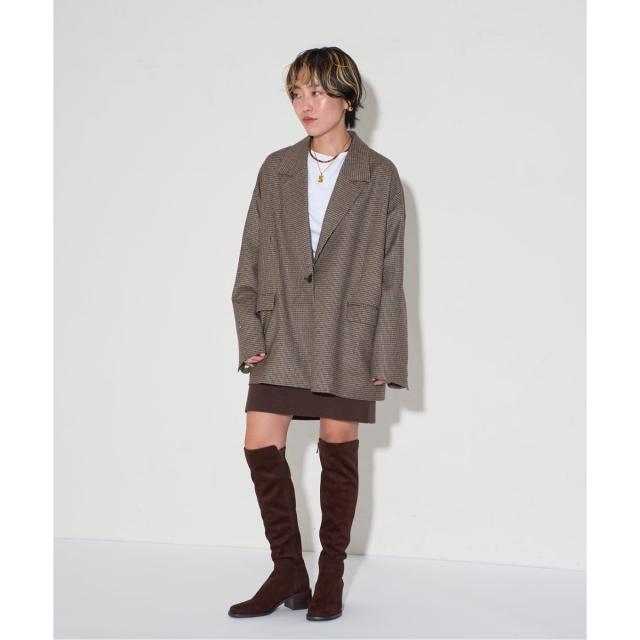 ルタロン（LE TALON）/《追加》GRISE4．5cmラウンドソフトフィットニーハイ