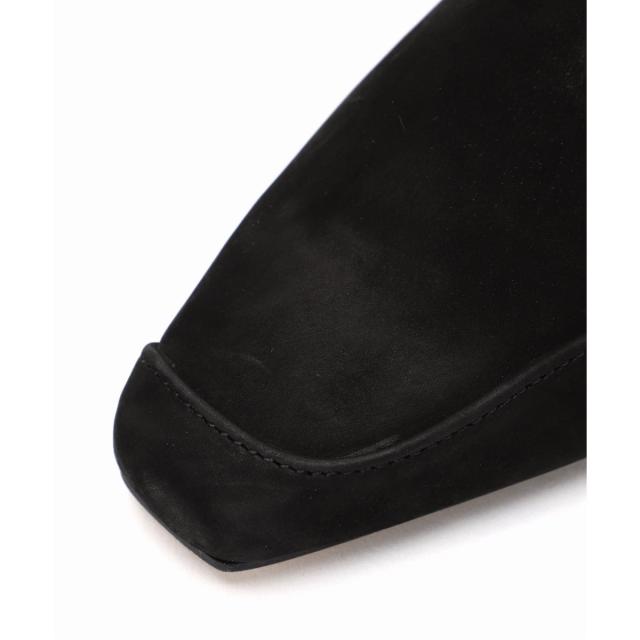 ルタロン（LE TALON）/GRISEレザーナロースクエアモチーフローファーの