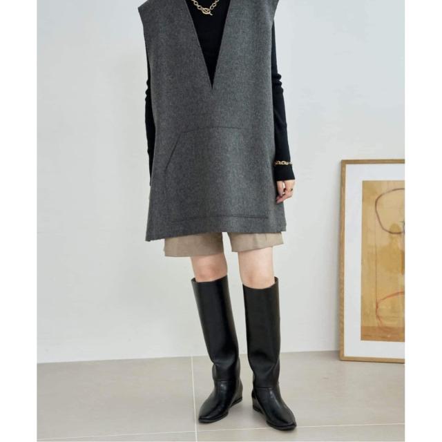 ルタロン（LE TALON）/《追加予約4》2cmワイドシャフトロングブーツ