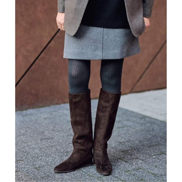 ルタロン（LE TALON）/《追加予約4》2cmワイドシャフトロングブーツ