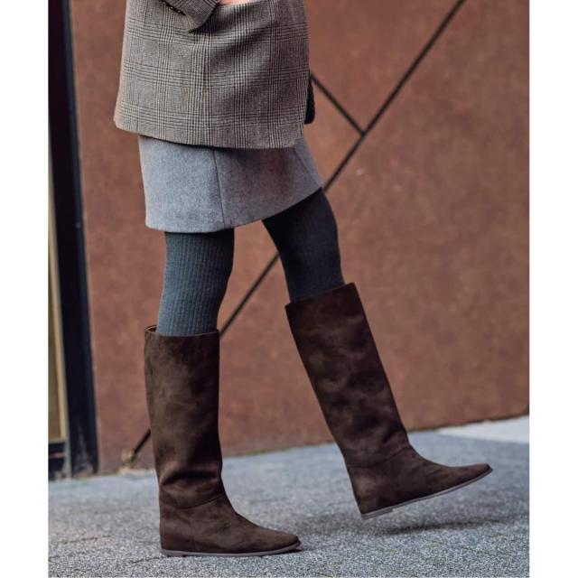 ルタロン（LE TALON）/《追加予約4》2cmワイドシャフトロングブーツ