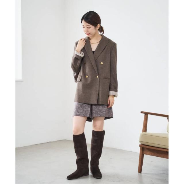 ルタロン（LE TALON）/《追加予約4》2cmワイドシャフトロングブーツ