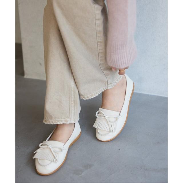 ルタロン（LE TALON）/《予約》レザーモールドキルトモカシン