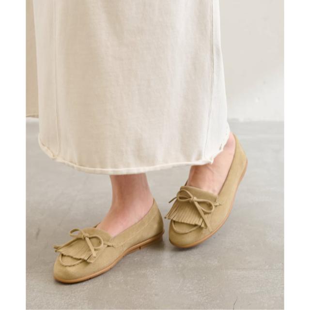 ルタロン（LE TALON）/《予約》レザーモールドキルトモカシン