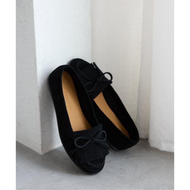 ルタロン（LE TALON）/《予約》レザーモールドキルトモカシン