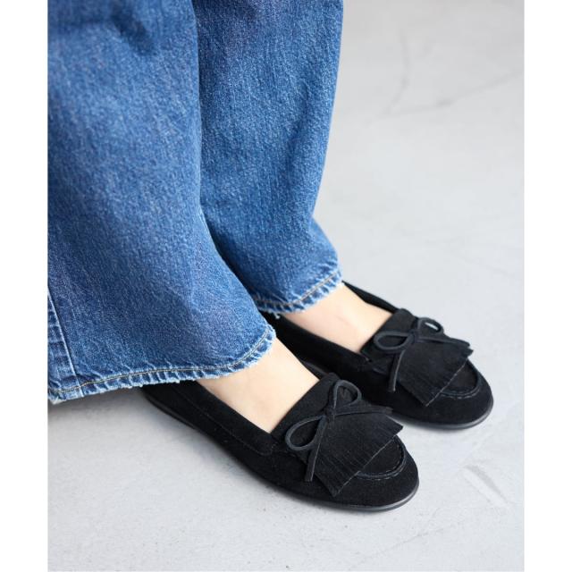 ルタロン（LE TALON）/《予約》レザーモールドキルトモカシン