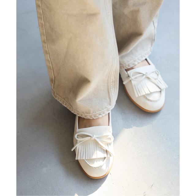 ルタロン（LE TALON）/《予約》レザーモールドキルトモカシン