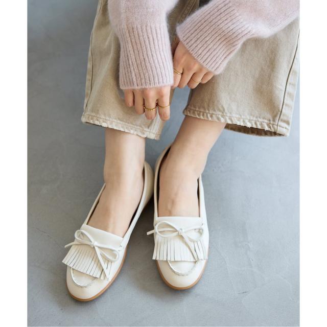 ルタロン（LE TALON）/《予約》レザーモールドキルトモカシン