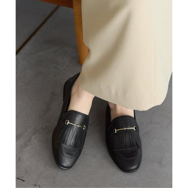 ルタロン（LE TALON）/《予約》レザーキルトビットバブーシュ