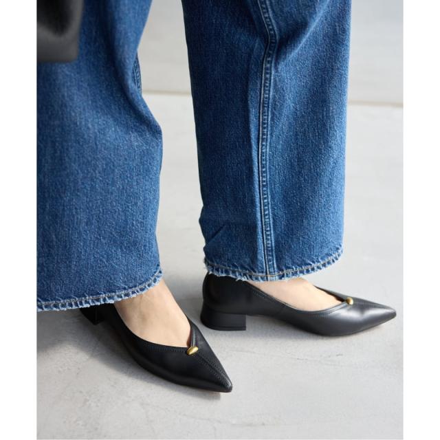 ルタロン（LE TALON）/《追加》3cmVカットメタルパンプス