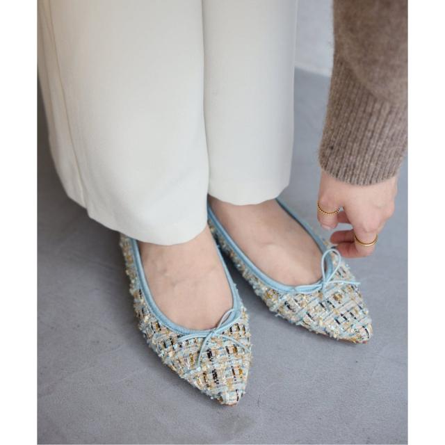 ルタロン（LE TALON）/《予約》ポインテッドツイードバレエ