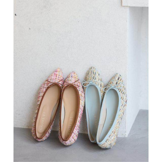 ルタロン（LE TALON）/《予約》ポインテッドツイードバレエ