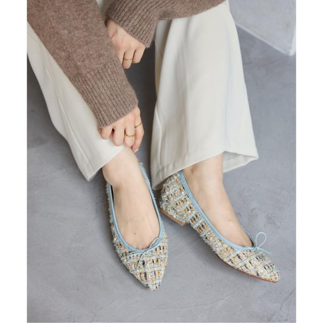 ルタロン（LE TALON）/《予約》ポインテッドツイードバレエ