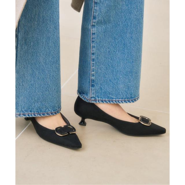 ルタロン（LE TALON）/《予約》3．5cmオーバルパーツパンプス