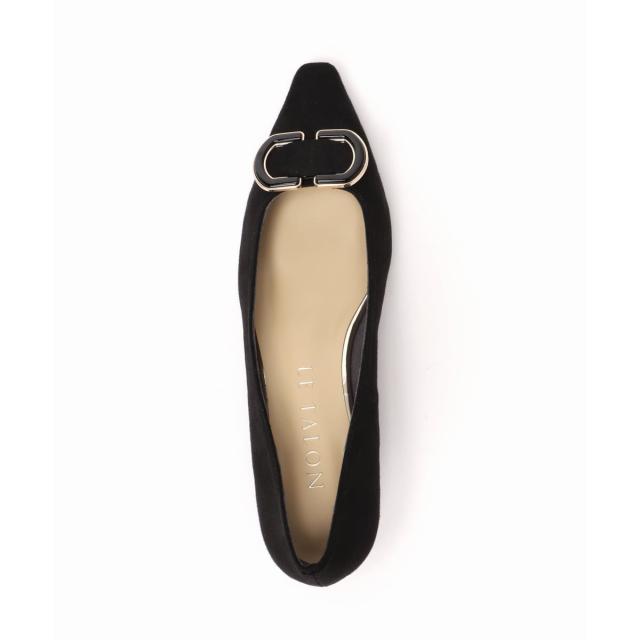 ルタロン（LE TALON）/《予約》3．5cmオーバルパーツパンプス