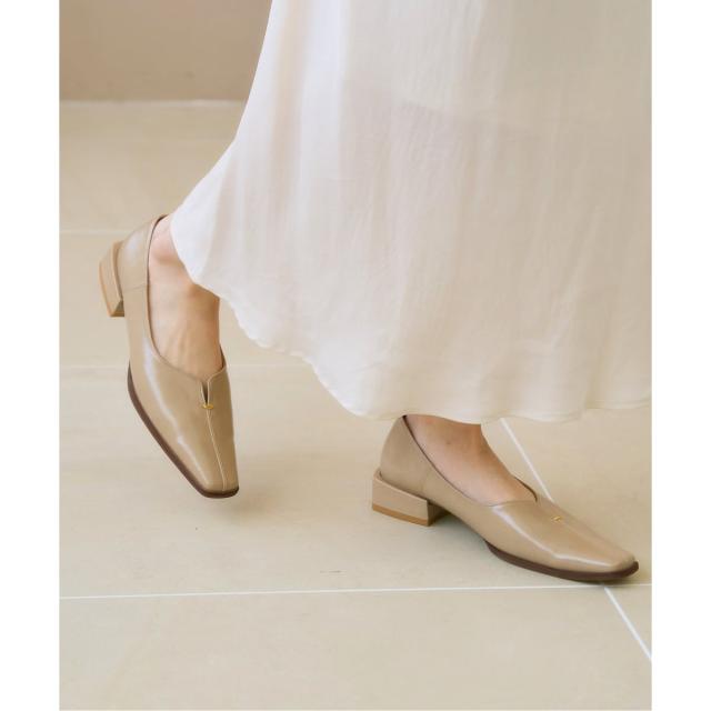 ルタロン（LE TALON）/《追加》2．5cmスクエアスリットソフトフラット