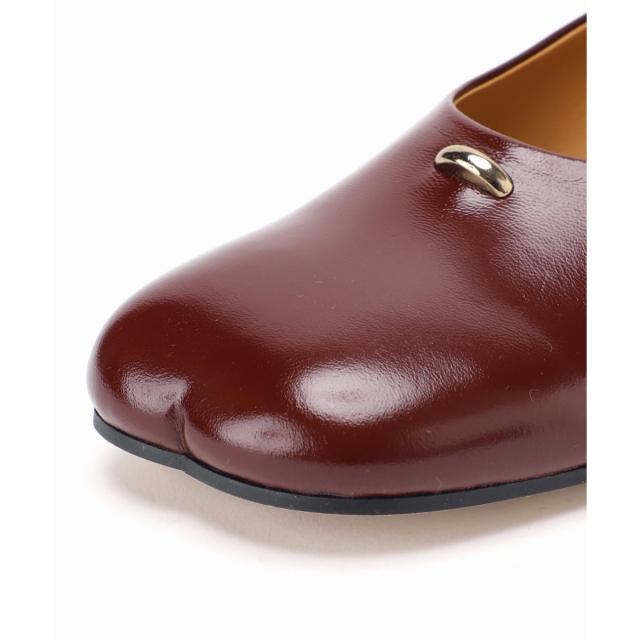 ルタロン（LE TALON）/《予約》GRISE3cmレザーCURVYバレリーナ