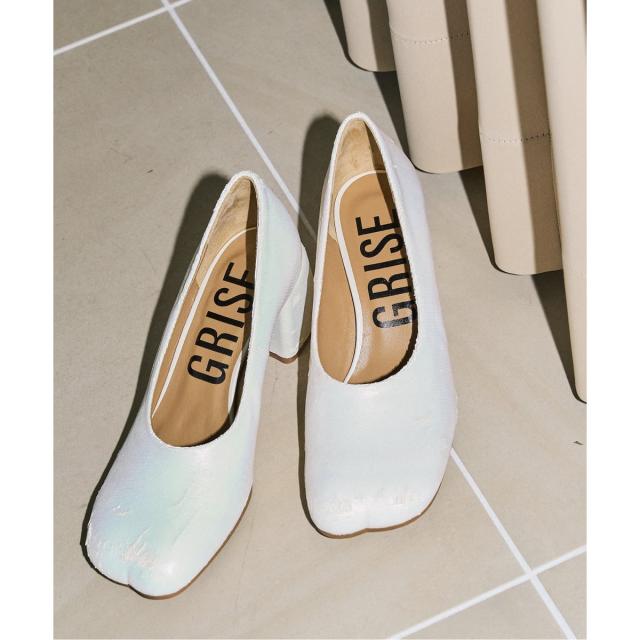 ルタロン（LE TALON）/《予約》GRISE6．5cmレザーCURVYパンプス