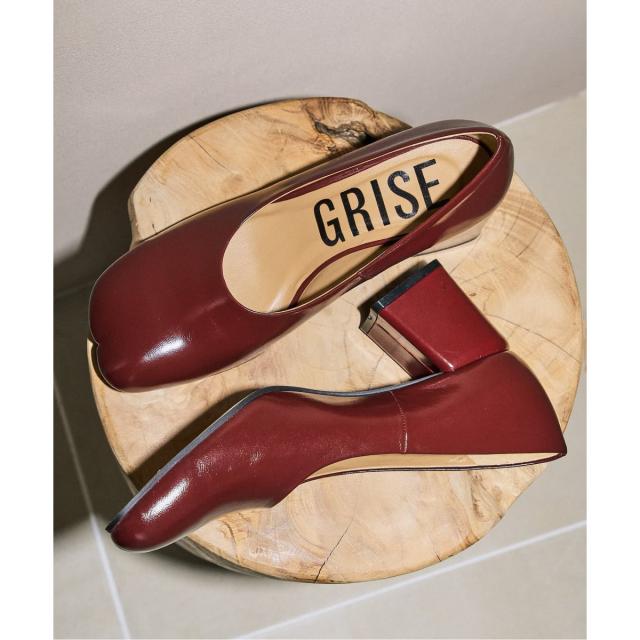 ルタロン（LE TALON）/《予約》GRISE6．5cmレザーCURVYパンプス