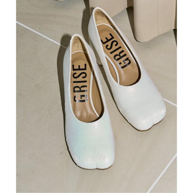 ルタロン（LE TALON）/《予約》GRISE6．5cmレザーCURVYパンプス