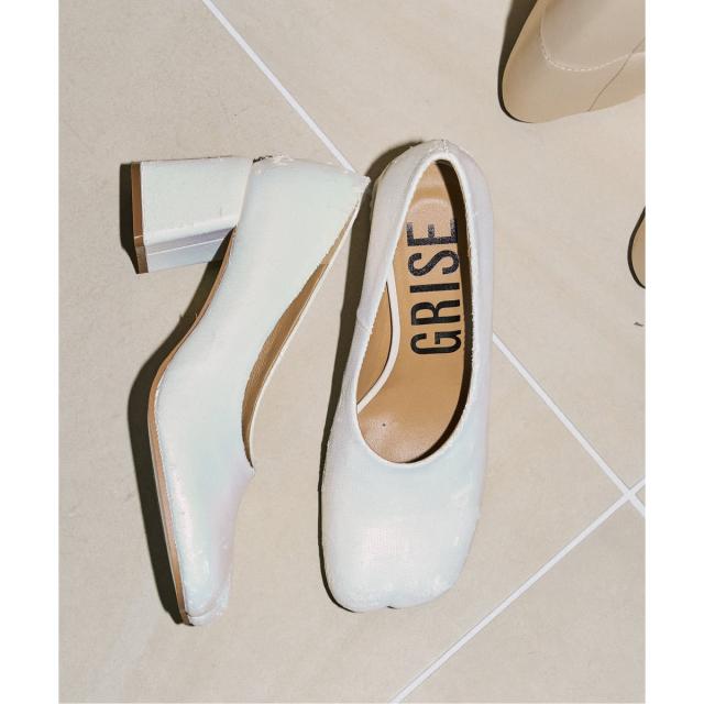 ルタロン（LE TALON）/《予約》GRISE6．5cmレザーCURVYパンプス