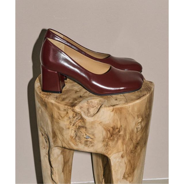 ルタロン（LE TALON）/《予約》GRISE6．5cmレザーCURVYパンプス