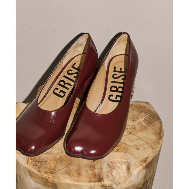 ルタロン（LE TALON）/《予約》GRISE6．5cmレザーCURVYパンプス