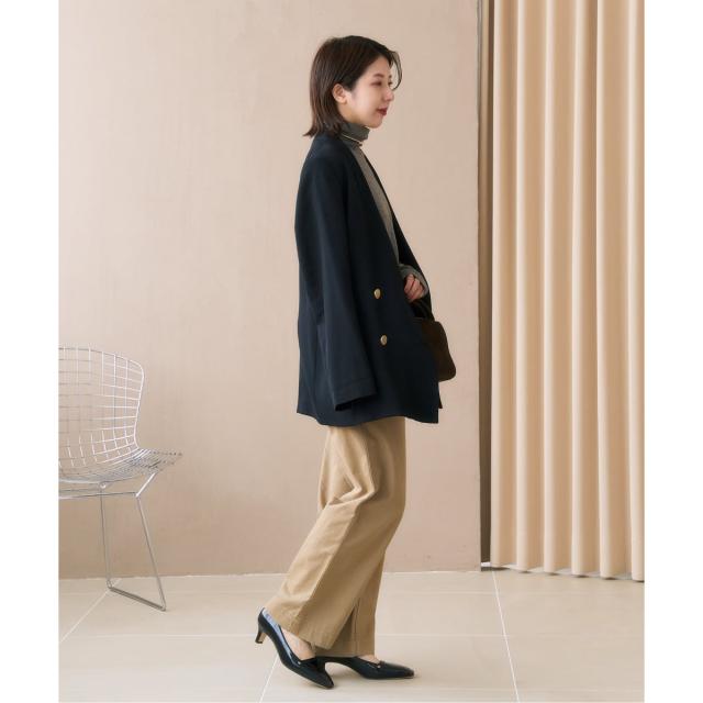 ルタロン（LE TALON）/《予約》5cmスクエアローファーパンプス