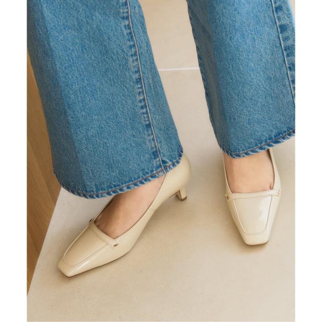 ルタロン（LE TALON）/《予約》5cmスクエアローファーパンプス