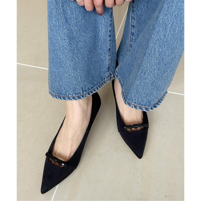 ルタロン（LE TALON）/《予約》5cmポインテッドナローリボンパンプス