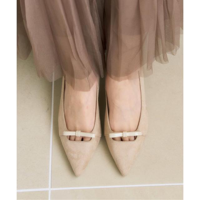 ルタロン（LE TALON）/《予約》5cmポインテッドナローリボンパンプス