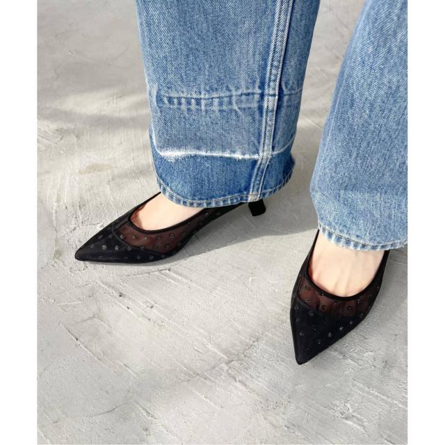 【NEW】ルタロン（LE TALON）/《追加》5cmポインテットラメチュールパンプス