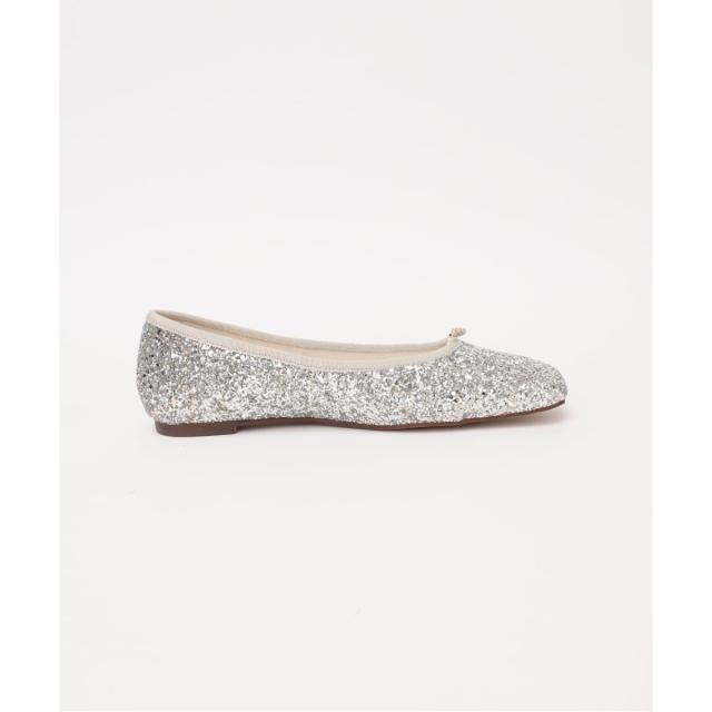 ルタロン（LE TALON）/《追加予約》GRISEスクエアグリッターフラット