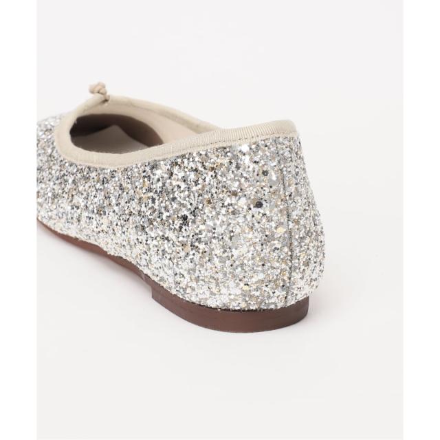 ルタロン（LE TALON）/《追加予約》GRISEスクエアグリッターフラット