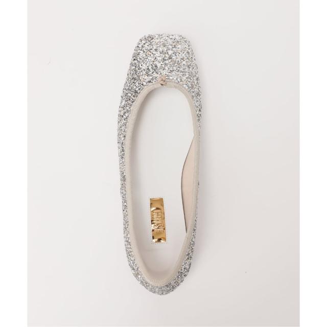 ルタロン（LE TALON）/《追加予約》GRISEスクエアグリッターフラット