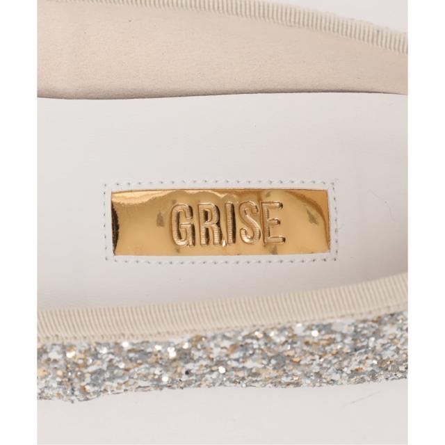 ルタロン（LE TALON）/《追加予約》GRISEスクエアグリッターフラット