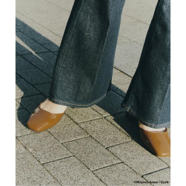 ルタロン（LE TALON）/LE TALON×HAPPY MANIA4．5糎スクエアセパレートパンプス