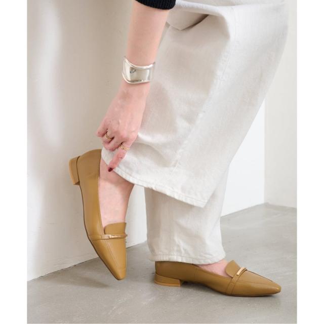 ルタロン（LE TALON）/フレンチスクエアメタルローファー