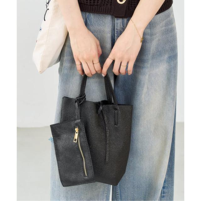 ルタロン（LE TALON）/MILLELA FIRENZE/ミレッラ METALLIC MINI TOTE