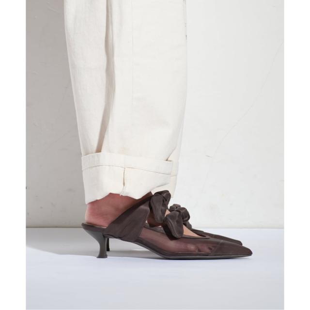 ルタロン（LE TALON）/《WEB+一部店舗限定》GRISE ポインテッド DOUBLE BOW ミュール_16