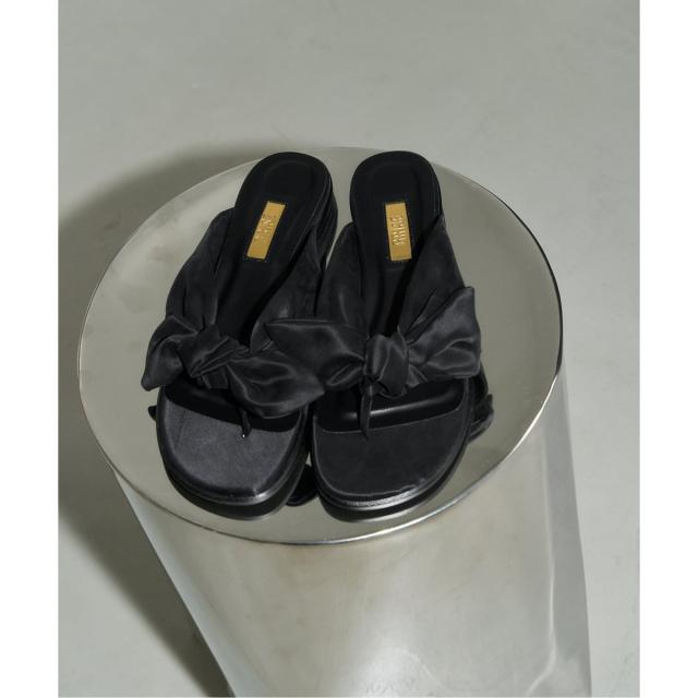 ルタロン（LE TALON）/《予約/WEB+一部店舗限定》GRISE BOW THONG サンダル_5