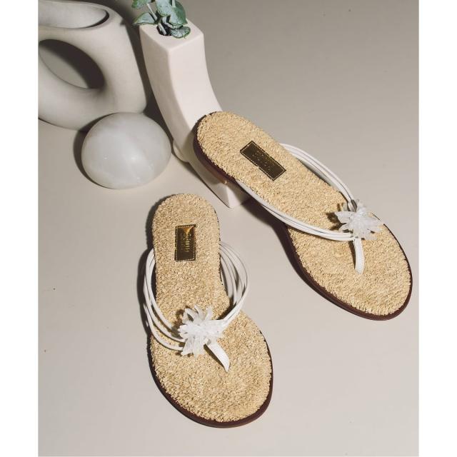 ルタロン（LE TALON）/《予約/WEB+一部店舗限定》GRISE SEA MOTIF トングサンダル