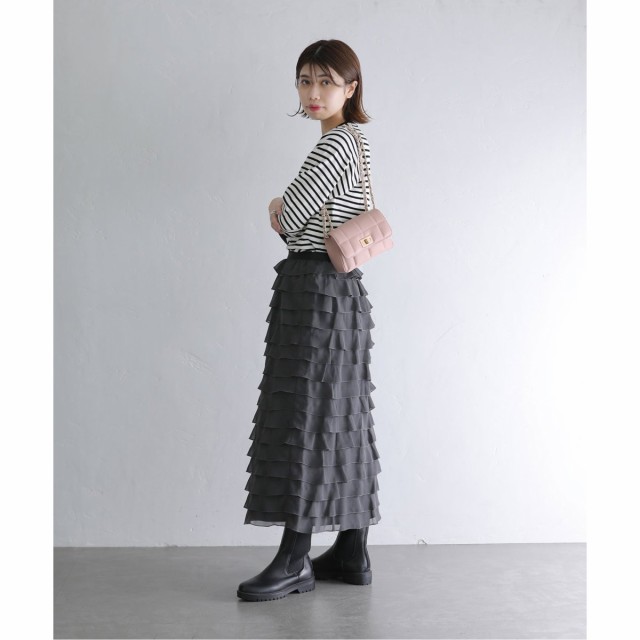 ラ トータリテ（La TOTALITE） Ruffle Skirt