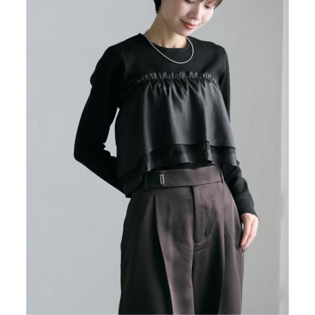 ラ トータリテ（La TOTALITE）/【TORRAZZO DONNA/トラッゾドンナ】Basic knit*Frill Partsの通販は