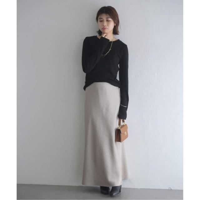 ラ トータリテ（La TOTALITE）/《追加》【洗える】ウールテレコクルーネックカットソー